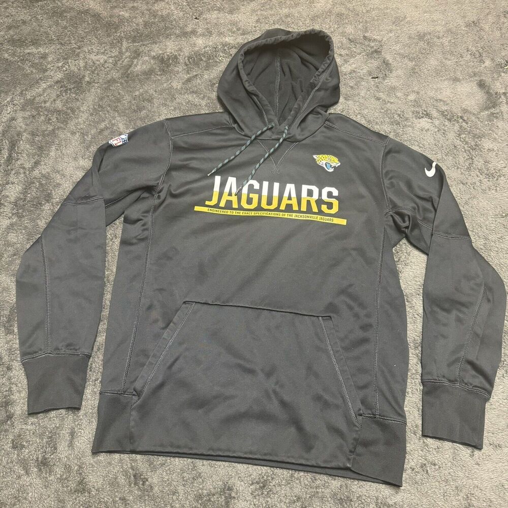 Authentic Nike Jacksonville Jaguars NFL On Field Dri-Fit Sweatshirt Men's L
